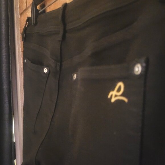 DL1961 Women's Black Emma Legging Pants - Away 360 - Size 31 - Picture 14 of 16